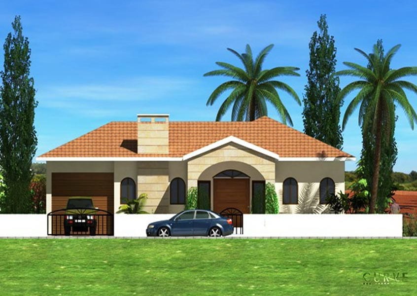 Modern three bedroom Bungalow for sale in Larnaca, Pyla Cyprus Direct