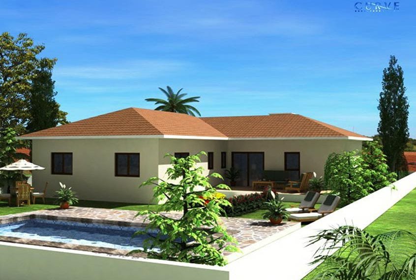 Modern three bedroom Bungalow for sale in Larnaca, Pyla Cyprus Direct