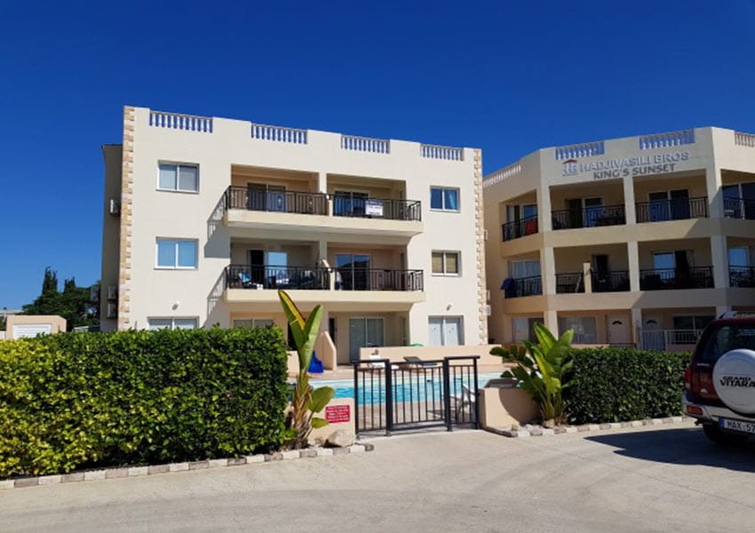 Kings Sunset Paphos ground floor apartment for sale Cyprus Direct