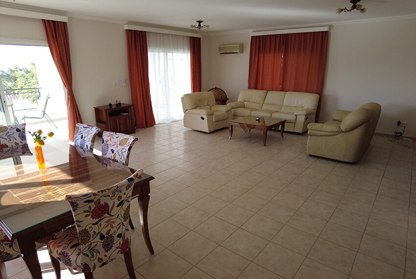 Spacious villa with private pool and basement Peyia