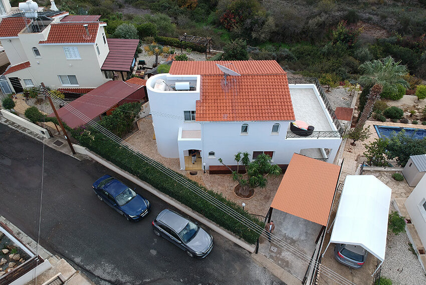 Spacious villa with private pool and basement Peyia