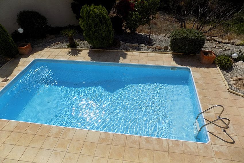Spacious villa with private pol and basement Peyia