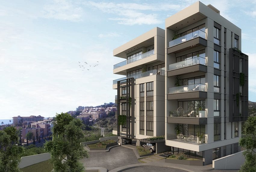 Luxury 3 bed apartments for sale with sea views Limassol Cyprus